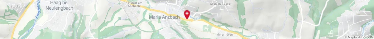Kartendarstellung des Standorts für Apotheke Maria Anzbach in 3034 Maria Anzbach